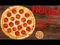 How To Make a Giant Pizza