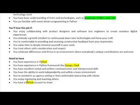 How to understand job description and make Boolean search string part 06 |