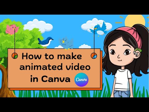 HOW TO MAKE ANIMATED VIDEO IN CANVA #canva #graphicdesign # ...