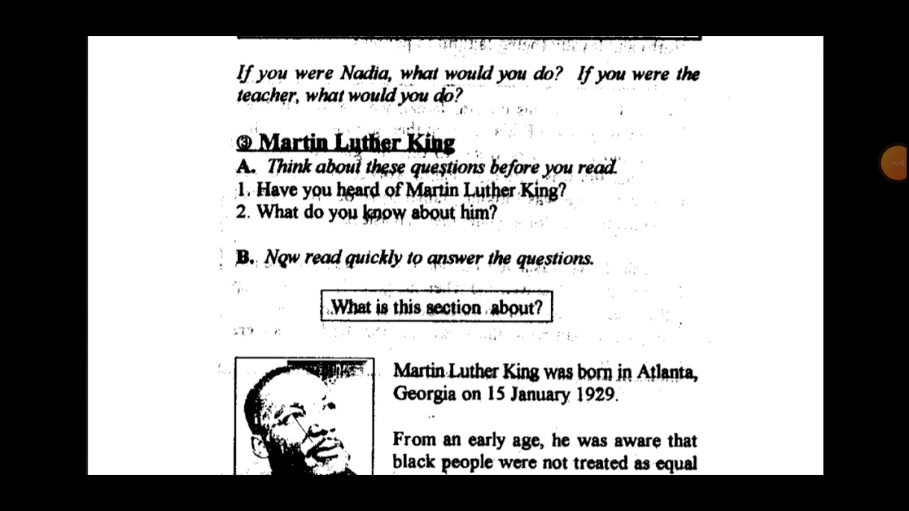 spine six  - Martin Luther king jr.