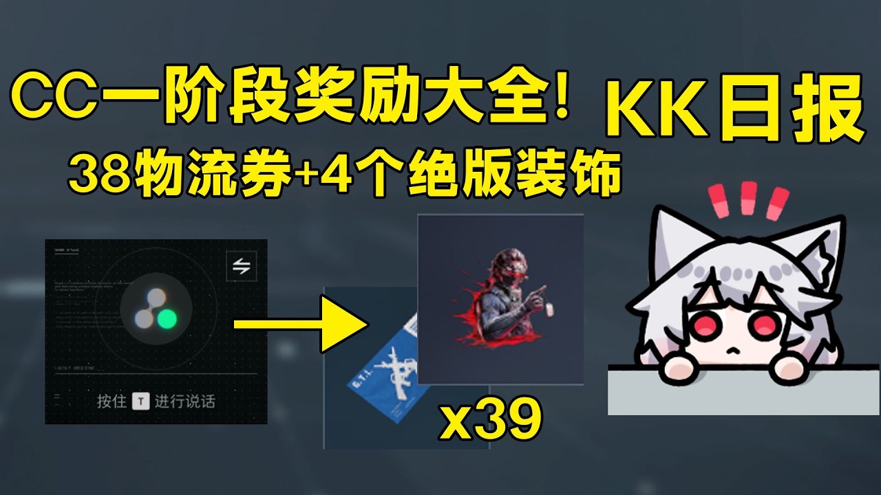 三角洲行动】CC问答第一阶段全收集来啦！2个喷漆加军牌和头像再来39张