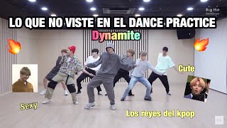 LO QUE NO VISTE EN EL DANCE PRACTICE DE DYNAMITE