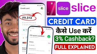 Slice Credit Card Use kaise kare | Credit Card apply | Benefits | Slice Sparks, Monies kya hota hai? screenshot 3