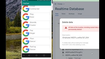 RecycleriVew Realtime Data with Firebase #shorts