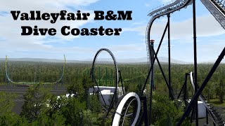 THIS Will Be Valleyfair's Next ROLLER COASTER | NoLimits 2 B&M Dive Concept screenshot 4