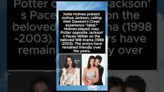 'Dawson's Creek' Reunion: Katie Holmes Reflects on Working with Joshua Jackson #shorts #dawson