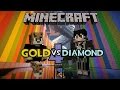 Minecraft: Gold vs Diamond Race V4 - Altın Çocuğuz Şeklimiz Yeter