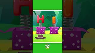 Learn ABC with Om Nom #omnom #cuttherope #shorts #cartoon #aprenda #funny