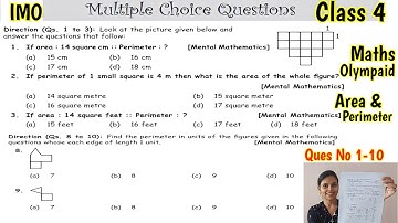 Olympiad Exam for Class 4 Maths 2023 | Maths Olympiad Mock Test for Class 4 | IMO Class 4