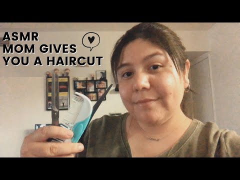 ASMR Mexican Mom Gives You A Haircut (Role-Play)