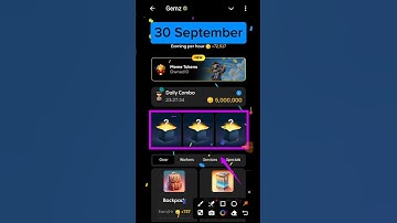 Gemz Daily combo Cards Review | Gemz Coin Daily Combo,30 September 2024