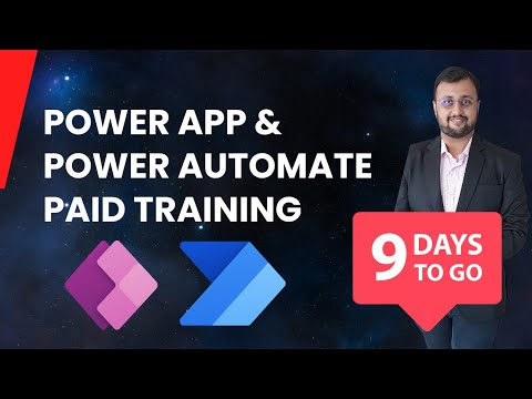 PowerApps and Power Automate Paid Training - Overview