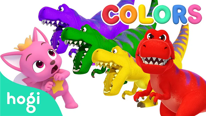 Learn Colors with Dinosaurs Eggs 🦖 🥚 | Colors Songs | Kids Learn Colors | Pinkfong Hogi