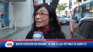 Nuevo femicidio en Rosario Ya son 14 las víctimas en Santa Fe En la Argentina suman 75 los femicidi
