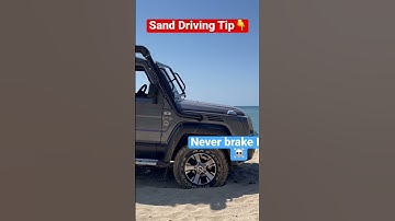 😤Never Get Stuck in Sand Again #sand Driving Tips #offroad #shorts #4x4 Full Video Link in comments