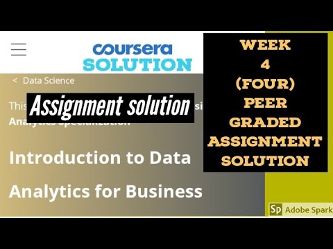introduction to data science coursera assignment 4