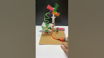 Dc motor fan - hydraulic lifting fan #dcmotor #dcmotorfan #tech #fan #scienceexperiment #shorts #diy