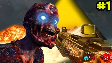 "CRAZY MAZE ZOMBIES!" - Call of Duty Zombies "LABYRINTH" Custom Map #1 (COD Zombies)