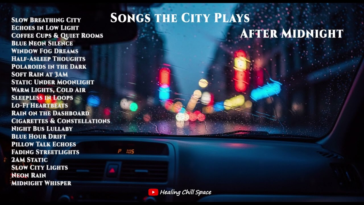 Songs the City Plays After Midnight | Healing Chill Space