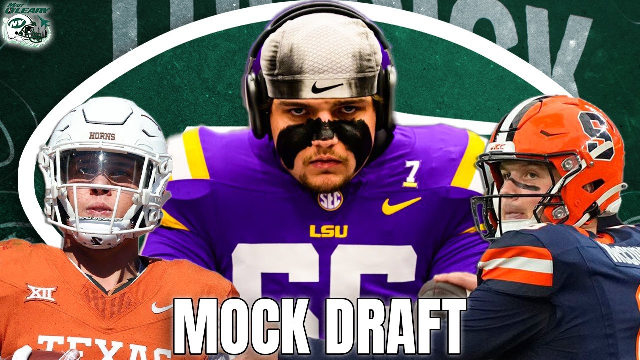 New York Jets 7 Round 2025 NFL Mock Draft | A Future QB? - YouTube