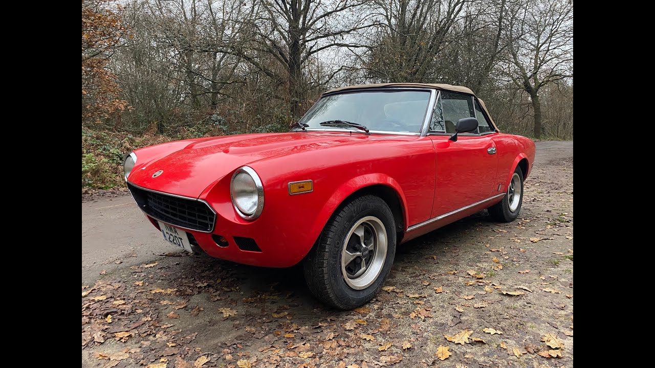 1979 Fiat 124 Spider *Sold £4,500* - Evoke Classic Cars