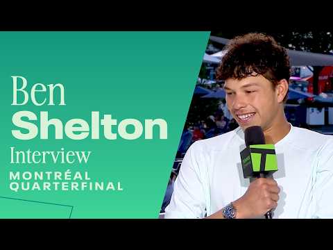 Ben Shelton describes being in the FLOW STATE against Mensik | 2026 Montreal