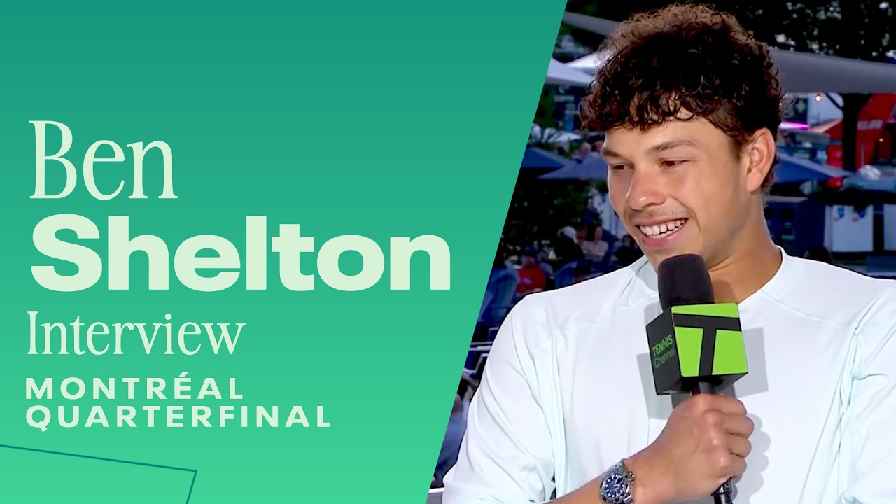 Ben Shelton describes being in the FLOW STATE against Mensik | 2026 Montreal