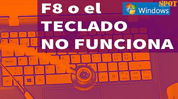 ¿Qué significa F8 en el ordenador?