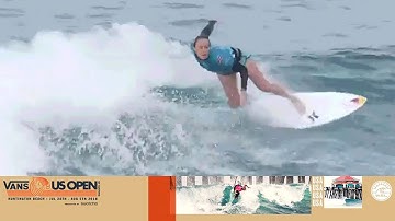 Moore vs. Defay vs. Ado - Round Three, Heat 1 - Vans US Open of Surfing - Women