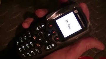 Motorola XTL5000 Mobile Unit with Color XTL/APX 03 Head/Mic Combo and AES256 Encryption 700/800mhz.