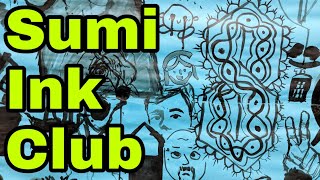 The Sumi Ink Club - Theartproject 2019 Chad Brown