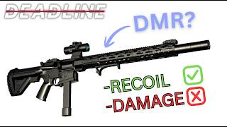 This ZERO Recoil DMR is an SMG Deadline Roblox