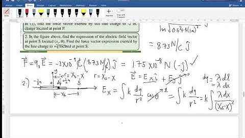 Lecture Video: Electric Field and Force (Continuous Charge Distributions) Part 3
