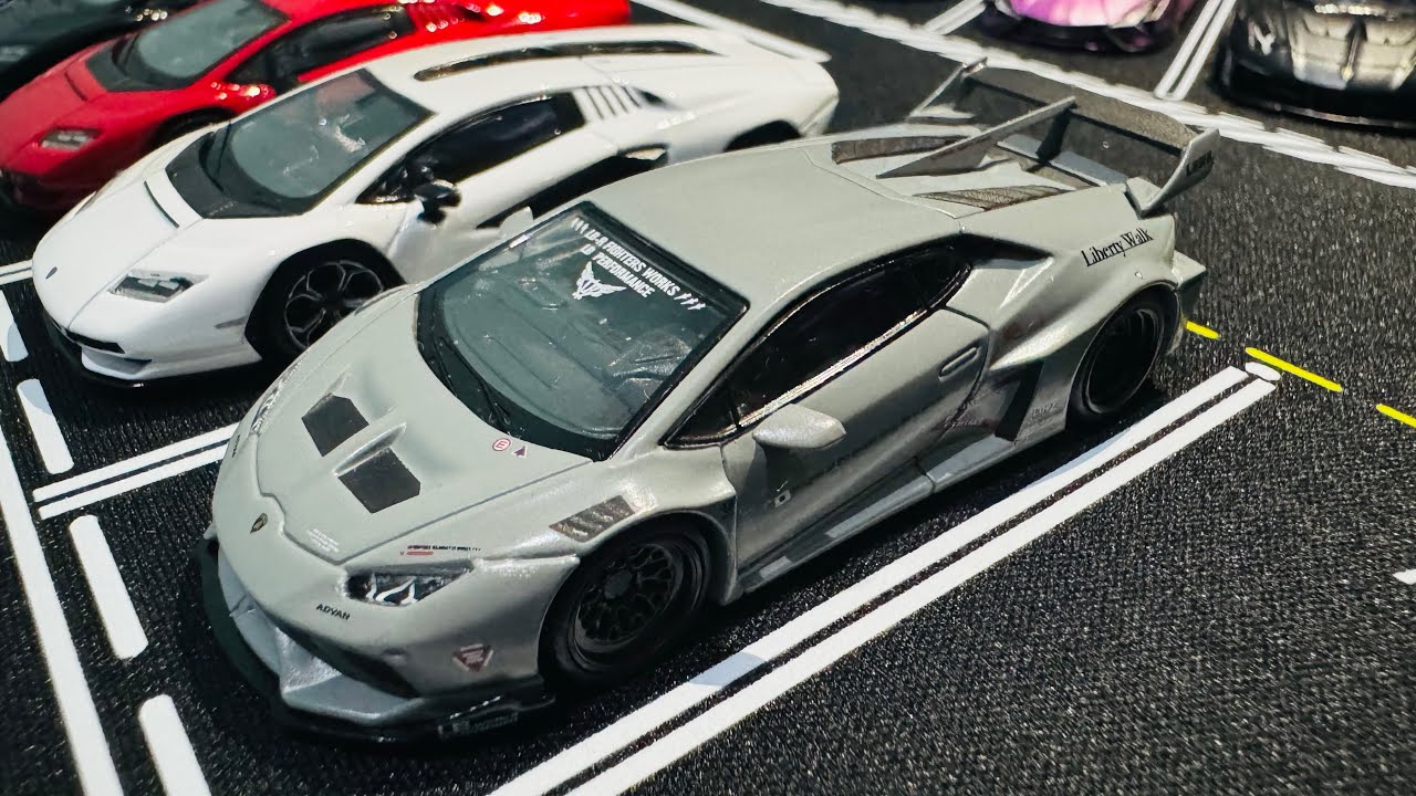 UNBOXING MINI GT 258 LBWORKS Lamborghini Huracan FIGHTERS WORKS # ...