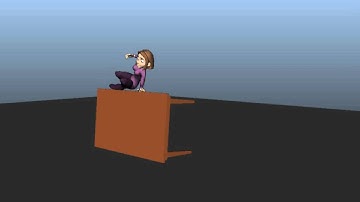 Jen Interaction Maya Animation