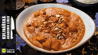 Kuře v máslové omáčce - Butter chicken - Roman Paulus - Kulinářská Akademie Lidlu