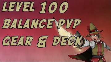 Wizard101: Level 100 Balance PvP Gear & Deck Setup