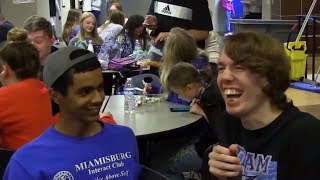 Commons Comments - 1860 Belvo - Episode 4
In this segment from episode four of 1860 Belvo for the 2019/2020 school year, me and Emmanuel Gonzalez go around the school commons asking random people whatever questions pop up into our heads and see what the responses are.
1860 Belvo is a show produced by the Tech Prep Media Arts 2 students at Miamisburg High School in Miamisburg, Ohio. Everyone who is working on 1860 Belvo for the 2019/2020 school year are seniors and are set to graduate in 2020. We do not own any of the music featured in this show.
Thanks for watching and dont forget to like, share, comment, and subscribe and dont forget to share.
Subscribe to my Youtube channel - http://www.youtube.com/c/DanielJayRobinson?sub_confirmation=1
Watch more 1860 Belvo content - https://www.youtube.com/playlist?list=PLAJj-EkuVPf8CwFd1NbAizXXDB7vOBsS1
My Casting Call Club Profile - https://www.castingcall.club/m/Daniel%20Jay%20Robinson
Follow me on Twitter - https://twitter.com/DJRobinson2002
Follow me on Instagram - https://www.instagram.com/danieljayrobinson/
My Social Blade - https://socialblade.com/youtube/channel/UChwYI-kanytU0Wtujt_153Q
My Steam Accounts - https://steamcommunity.com/id/djrobinson2019/
https://steamcommunity.com/id/danieljayrobinson Commons Comments - 1860 Belvo - Episode 4