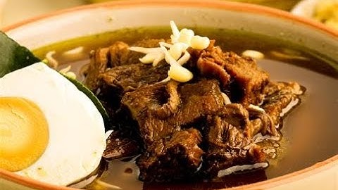 "RAWON: Indonesia’s Dark Beef Soup That’ll Blow Your Mind 🇮🇩🍲"