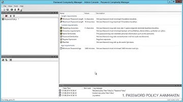 Password Complexity Manager demonstratie