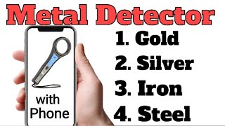 Gold, Silver and Metal items Detector | Metal Detector App Tutorial | Detect gold ornaments screenshot 5