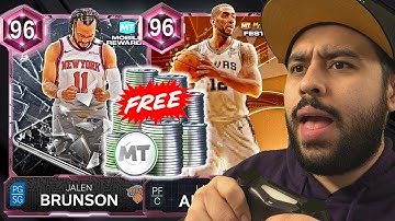 Free Pink Diamond Jalen Brunson for EVERYONE! Free Exclusive Cards! NBA 2K26 MyTeam Mobile Update!