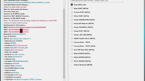 MTK META Utility V85.08/02/2023 New Features & Enhancements