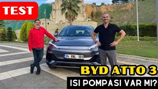 Test: BYD Atto 3 hakkında her şey I Menzili ne kadar? Isı Pompası var mı? Fiyatı nasıl?