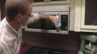 How To  Cleaning The Microwave Exterior