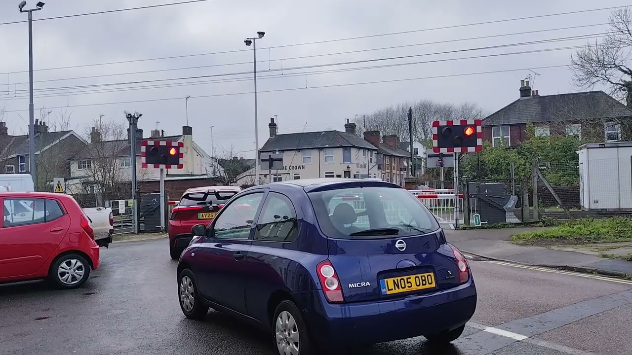 Crown St Level Crossing, Suffolk 17/1/26
