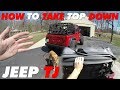 How to Take the Top Down | Jeep TJ