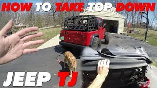 How to Take the Top Down | Jeep TJ screenshot 2