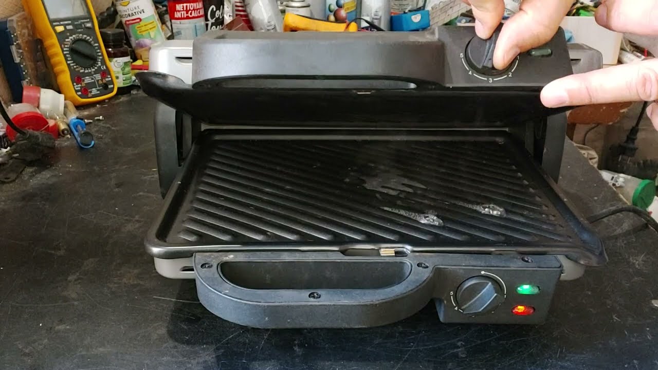 إصلاح آلة بانيني بطريقة جد سهلة réparation panini facile