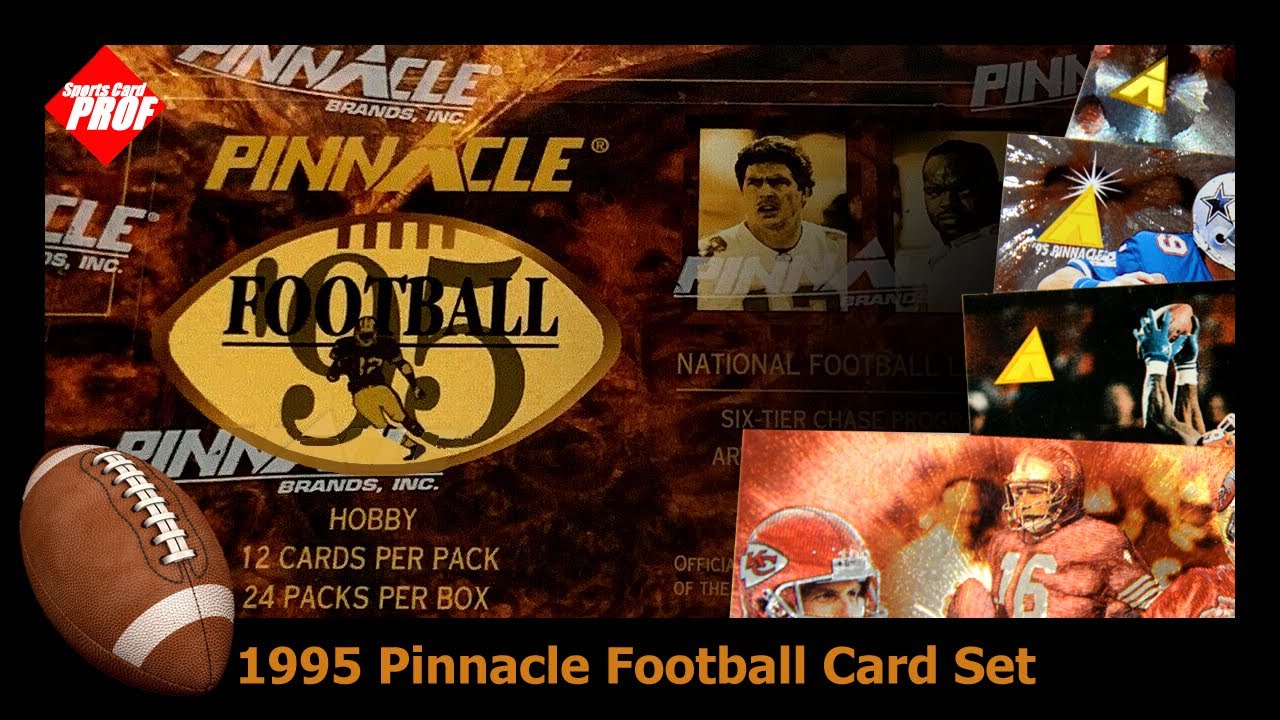 1995 Pinnacle Football Card Sets - YouTube